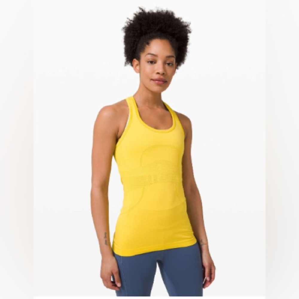 Lululemon Swiftly Tech Racerback *Original, Soleil, Size 10